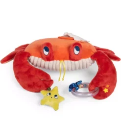 Moulin Roty Activiteitenknuffel Krab - 34 Cm