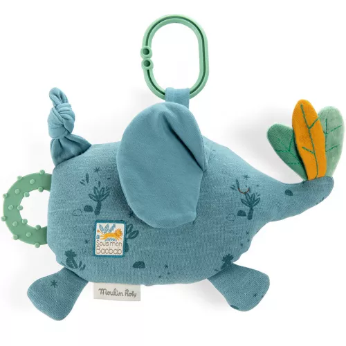 Moulin Roty Activiteitenknuffel Olifant 2 Moulin Roty Activiteitenknuffel Olifant - Afbeelding 2