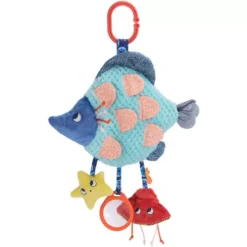 Moulin Roty Activiteitenknuffel Vis - 40 Cm