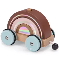 Moulin Roty Trekfiguur En Activiteitentrein -Moulin Roty moulin roty activiteitentrein 1