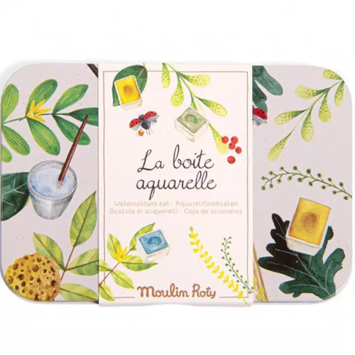 Moulin Roty Aquarel Schilderset 2 Moulin Roty Aquarel Schilderset - Afbeelding 2