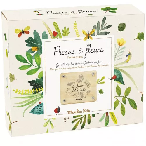 Moulin Roty Bloemenpers - Engelstalig