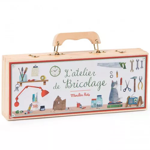 Moulin Roty Gereedschapskoffer - 7-delig 2 Moulin Roty Gereedschapskoffer - 7-delig - Afbeelding 2