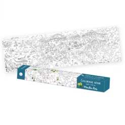 Moulin Roty Inkleurposter De Ontdekker