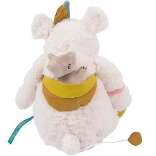 Moulin Roty Knuffelijsbeer Met Muziek - 30 Cm 2 Moulin Roty Knuffelijsbeer Met Muziek - 30 Cm - Afbeelding 2