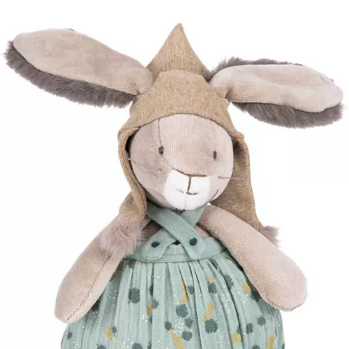 Moulin Roty Knuffelkonijn Met Muziek - 23 Cm 2 Moulin Roty Knuffelkonijn Met Muziek - 23 Cm - Afbeelding 2