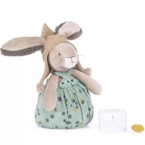 Moulin Roty Knuffelkonijn Met Muziek - 23 Cm 3 Moulin Roty Knuffelkonijn Met Muziek - 23 Cm - Afbeelding 3