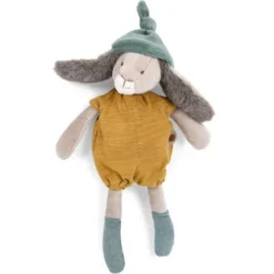 Moulin Roty Knuffelkonijn Okergeel - 31 Cm