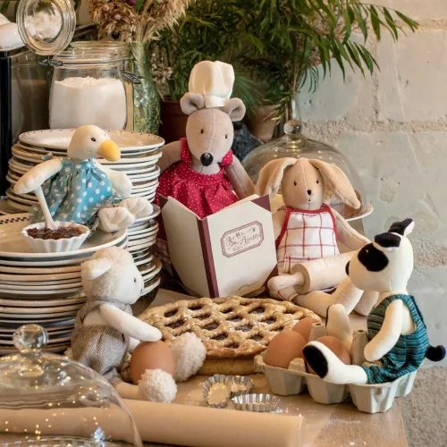 Moulin Roty Knuffelkonijn Sylvain - 30 Cm 2 Moulin Roty Knuffelkonijn Sylvain - 30 Cm - Afbeelding 2