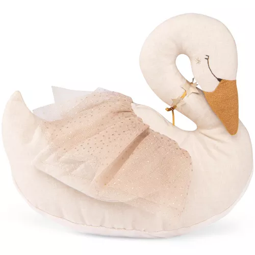 Moulin Roty Knuffelzwaan Odette - 27 Cm 1 Moulin Roty Knuffelzwaan Odette - 27 Cm