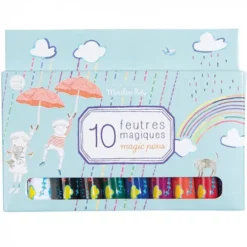 Moulin Roty Magische Viltstiften - 10st -Moulin Roty moulin roty magische viltstiften 10st 3