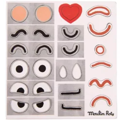 Moulin Roty Magneetspel Emoties -Moulin Roty moulin roty magneetspel emoties les popipop 6