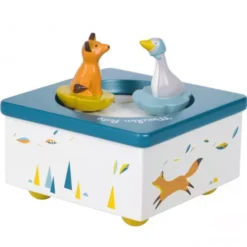 Moulin Roty Muziekdoosje Gans En Vos