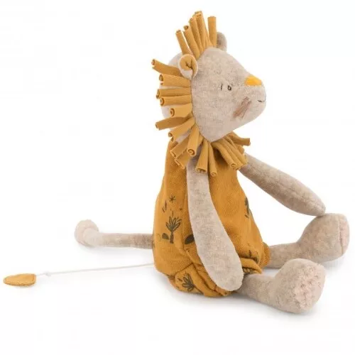 Moulin Roty Knuffelleeuw Met Muziek - 28 Cm 3 Moulin Roty Knuffelleeuw Met Muziek - 28 Cm - Afbeelding 3