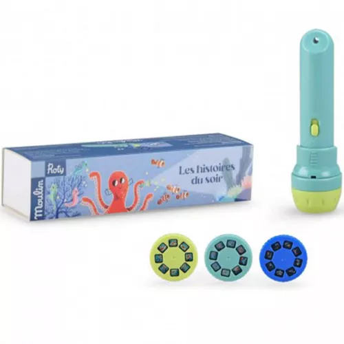 Moulin Roty Projector Bedtijdverhalen - Les Aventures De Paulie