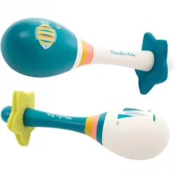 Moulin Roty Rammelaar Maracas Ster - Assorti