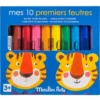 Moulin Roty Uitwasbare Viltstiften - 10st