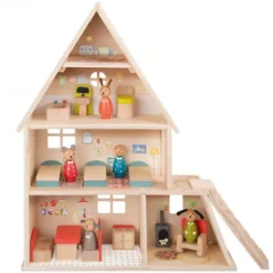 Moulin Roty Poppenhuis Gemeubileerd